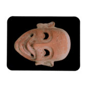 Groteske Maske aus Motya, 6. Jahrhundert v. Chr. ( Magnet (Horizontal)