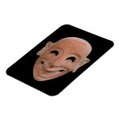Groteske Maske aus Motya, 6. Jahrhundert v. Chr. ( Magnet (Linke Seite)