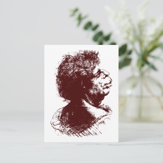 Groteske Postkarte (Stehend Vorderseite)