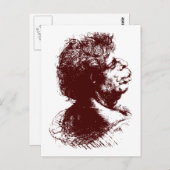 Groteske Postkarte (Vorne/Hinten)