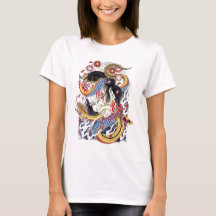 Groteskes Schlangentattoo-Design