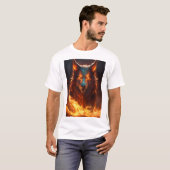 Grotesque Demonic Wolf T - Shirt Design (Vorne ganz)