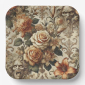 Grotesque Elegance – Gothic Victorian  Pappteller (Vorderseite)