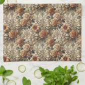 Grotesque Elegance - Gotisch Viktorianisch Geschirrtuch (Gefaltet)