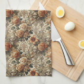 Grotesque Elegance - Gotisch Viktorianisch Geschirrtuch (Viertel Falte)