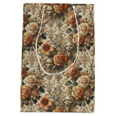 Grotesque Elegance - Gotisch Viktorianisch Mittlere Geschenktüte (Rückseite)