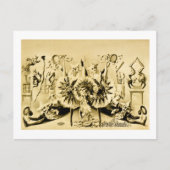 Grotesque Gyrations von begabten Eccentriques 1900 Postkarte (Vorderseite)
