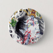 Grotesque Head & Sword Button (Vorderseite)