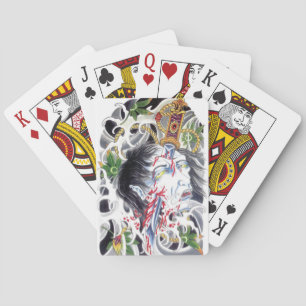 Grotesque Head & Sword Spielkarten