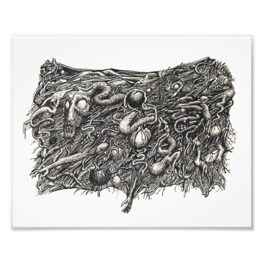 Grotesque Number 1 von Brian Benson Fotodruck (Vorne)