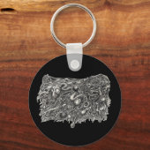 Grotesque Number 1 von Brian Benson Schlüsselanhänger (Rückseite)
