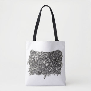 Grotesque Nummer 1, von Brian Benson Tote Bag Tasche