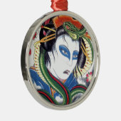 Grotesque & Snake Ornament Aus Metall (Rechts)