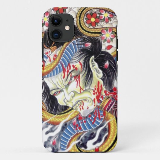 Grotesque & Snake Tattoo Design Case-Mate iPhone Hülle (Rückseite)