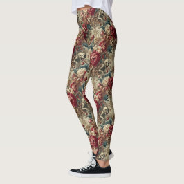Grotesque wachsen - gotisch Viktorianisch Leggings