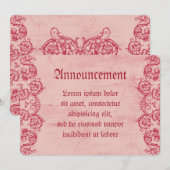 Grotesquerie Valentine Feiertagskarte (Vorne/Hinten)