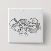 Grotesques Button (Vorderseite)