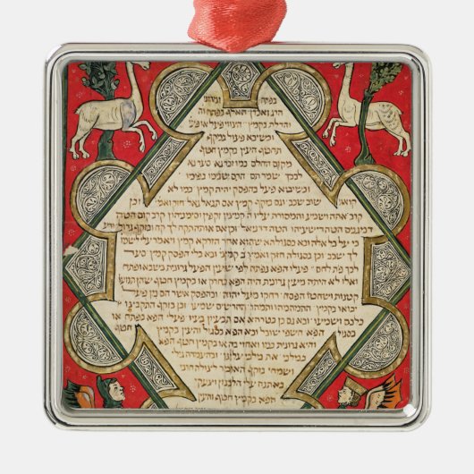 Grotesques, Illustration von Silbernes Ornament (Vorne)