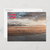 Grotfjorden Norwegen Postkarte (Vorne/Hinten)