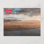 Grotfjorden Norwegen Postkarte (Vorderseite)