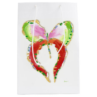 Groth Butterfly Geschenktasche. Mittlere Geschenktüte