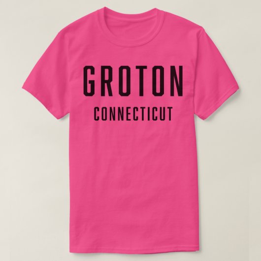 Groton Connecticut TShirt (Design vorne)