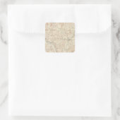 Groton, Massachusetts Quadratischer Aufkleber (Tasche)