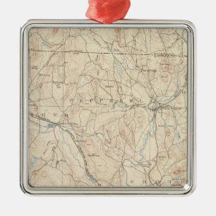 Groton, Massachusetts Silbernes Ornament