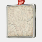 Groton, Massachusetts Silbernes Ornament (Links)