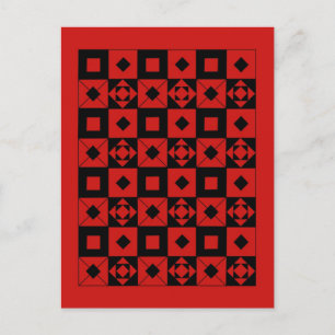 Grotte Celoni - rot Postkarte