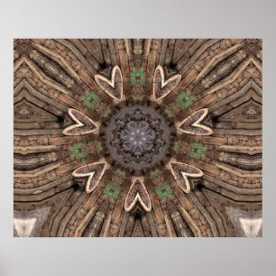 Grotte des Herz-Plakats Poster