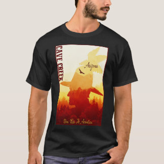 Grottenbucht arizona Wild West Stadt T-Shirt