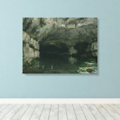 Grotto des Loue, 1864 Leinwanddruck (Insitu (Holzboden))