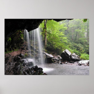 Grotto Falls Smoky Mountain Nat'l Park Poster