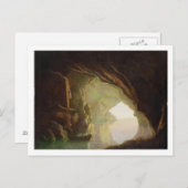 Grotto im Golf von Salerno, Sunset, c.1780-1 Postkarte (Vorne/Hinten)