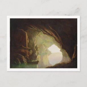 Grotto im Golf von Salerno, Sunset, c.1780-1 Postkarte