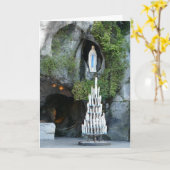 Grotto Massabielle, Lourdes, Frankreich - Karte (Gelbe Blume)