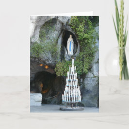 Grotto Massabielle, Lourdes, Frankreich - Karte