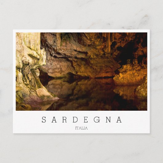 Grotto Neptune, Sardinien, Italien Postkarte (Vorderseite)