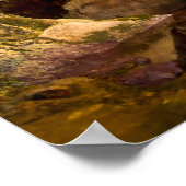 Grotto von Neptun, sardisches Poster (Ecke)