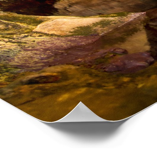 Grotto von Neptun, sardisches Poster (Ecke)