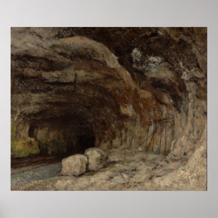 Grotto von Sarrazine Poster