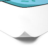 Grouch Potato Funny Veggie Puns Poster (Ecke)