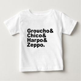 Groucho & Chico & Harpo & Zeppo Baby T-shirt