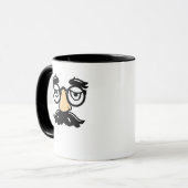 Groucho Glasses Tasse (Vorderseite Links)