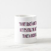 Groucho Marks Zitat Kaffeetasse (Mittel)