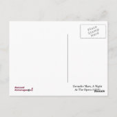 Groucho Marx Brothers Night at the Opera Postcard Postkarte (Rückseite)