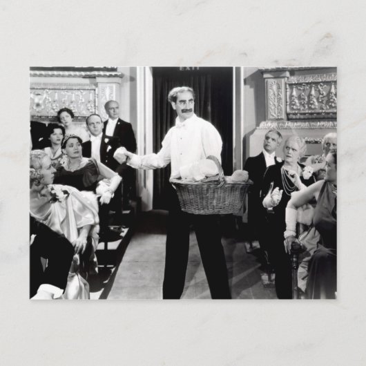 Groucho Marx Brothers Night at the Opera Postcard Postkarte (Vorderseite)