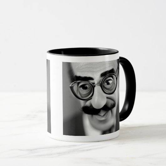 Groucho Marx Tasse (VorderseiteRechts)