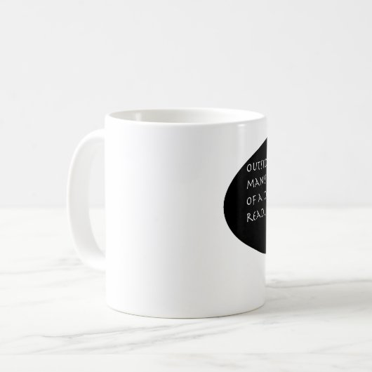 Groucho Marx Zitat-Tasse Kaffeetasse (Vorderseite Links)